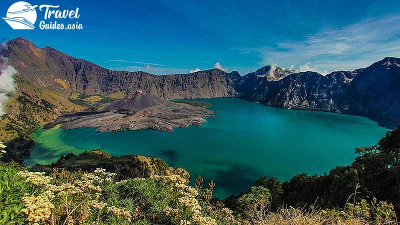 Indonesia's Giant Volcanic Lake